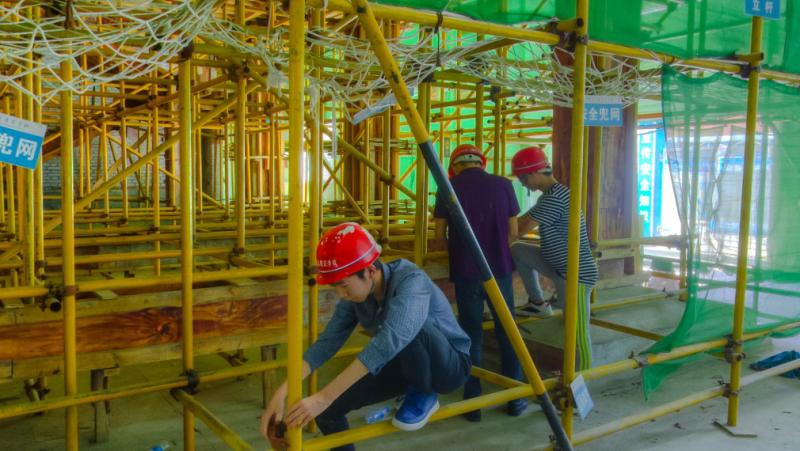 湖北省工業(yè)建筑學(xué)校---建筑實(shí)訓基地(圖1)