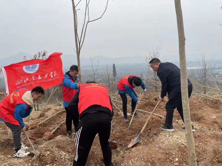  黨建帶團建——3月“公益植樹(shù)”主題黨日和主題團日活動(dòng)(圖1)
