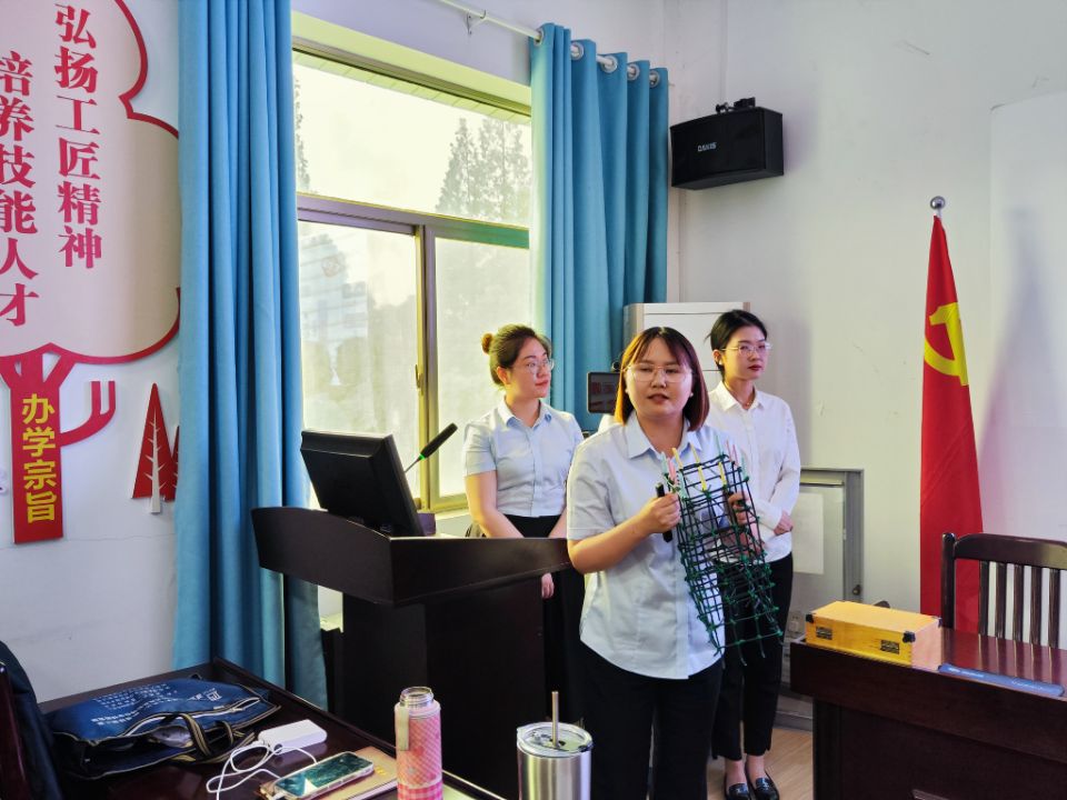 教研花開(kāi) 攜手成長(cháng) ——市中職（技工學(xué)校）建筑中心組教研活動(dòng)在我校舉辦(圖3)