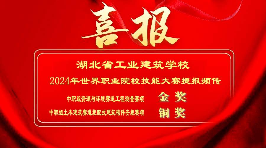 學(xué)校斬獲2024年世界職業(yè)院校技能大賽一金一銅(圖1)