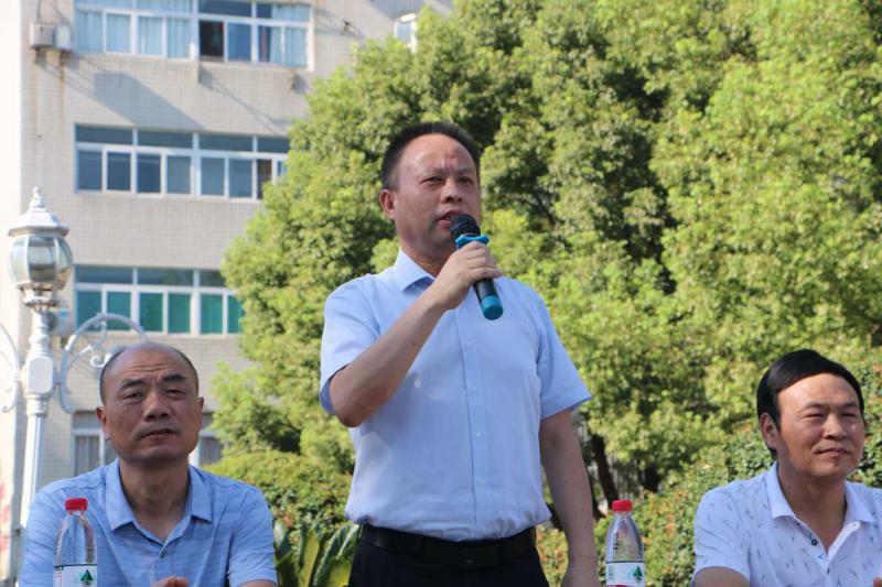 我校舉行2019級新生軍訓動(dòng)員大會(huì )(圖2)
